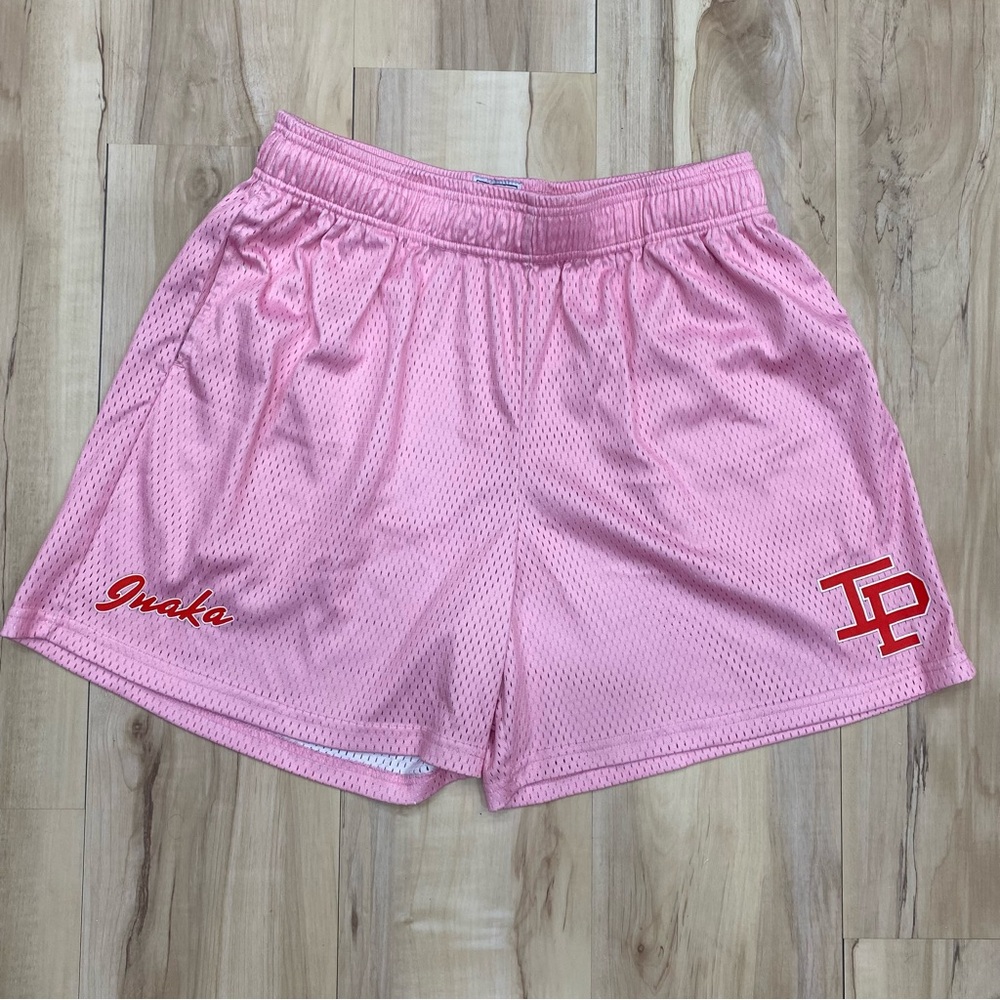 Inaka Power Pink Mesh Shorts size 2XL